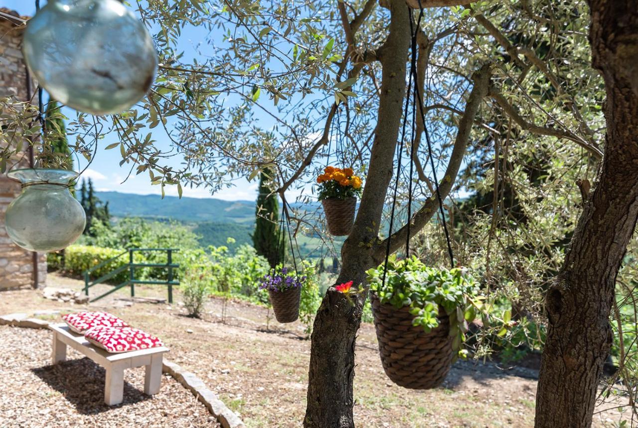 Вілла Casa Il Cipresso, In The Heart Of Chianti With Swimming Pool Кастелліна-ін-К'янті Екстер'єр фото