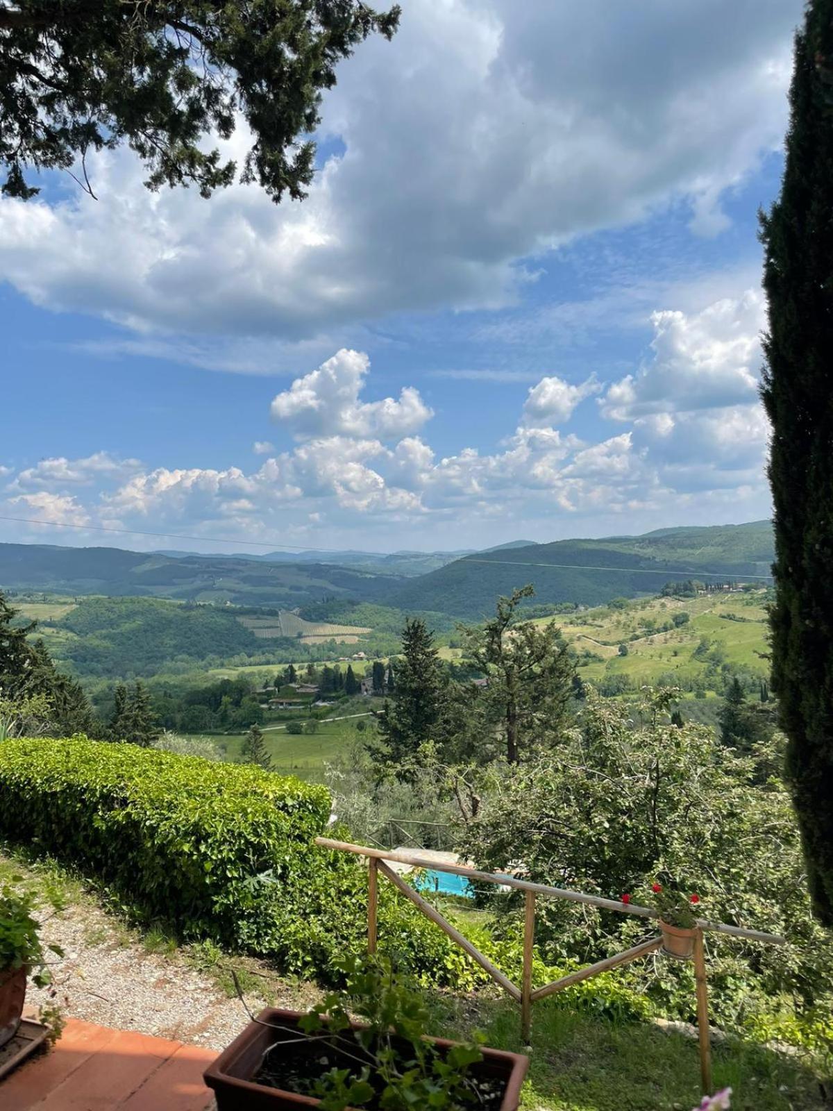 Вілла Casa Il Cipresso, In The Heart Of Chianti With Swimming Pool Кастелліна-ін-К'янті Екстер'єр фото