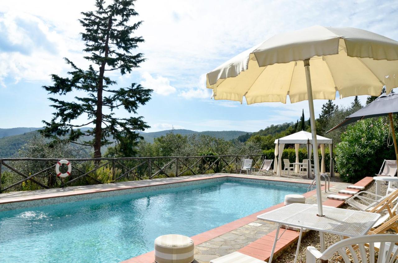 Вілла Casa Il Cipresso, In The Heart Of Chianti With Swimming Pool Кастелліна-ін-К'янті Екстер'єр фото